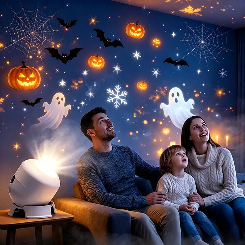 🔥LAST DAY 50% OFF🔥Dynamic Rotating LED Projector Light