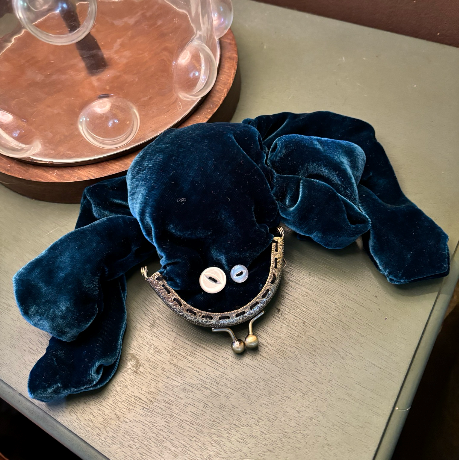 🐸👛Velvet, Frog Coin Purse