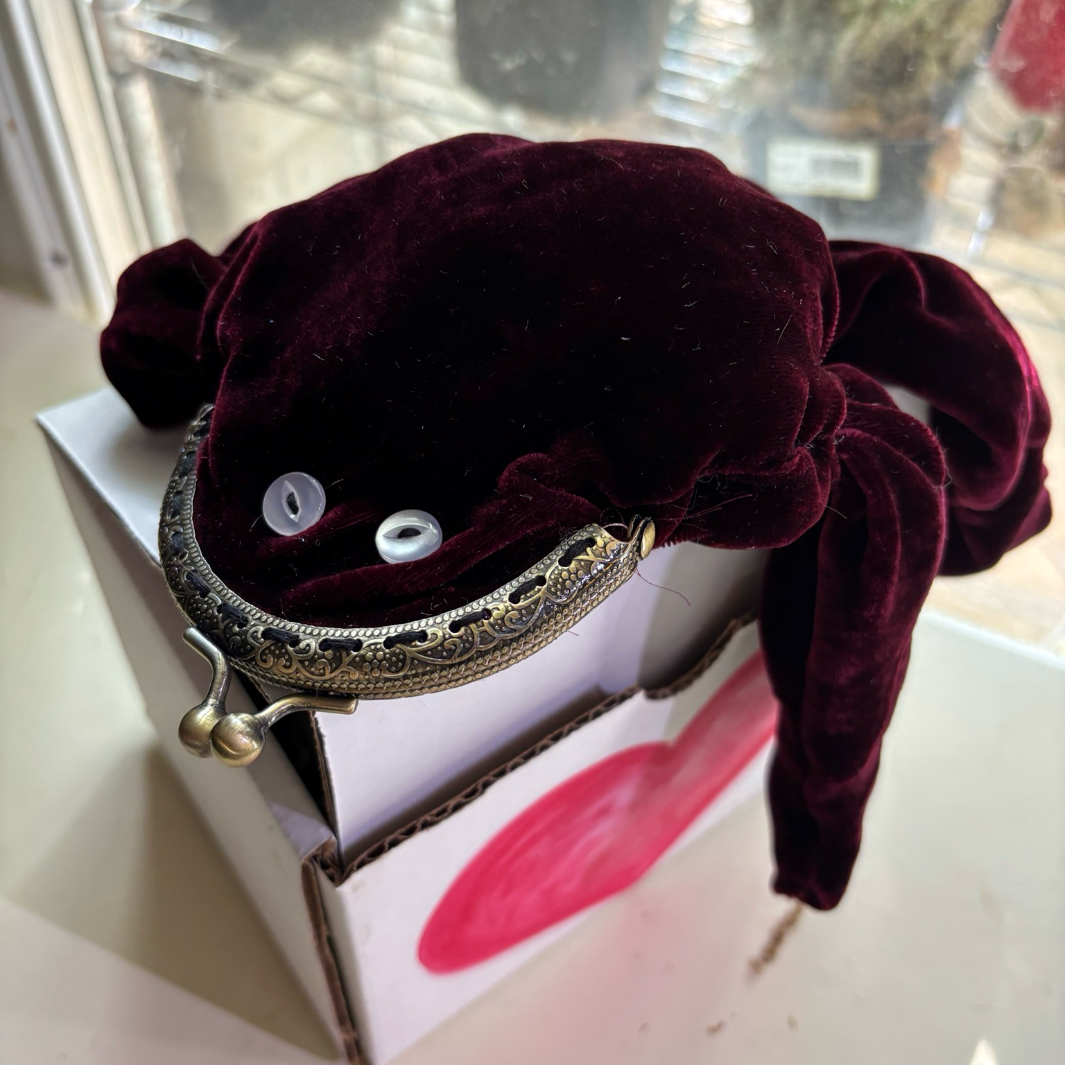 🐸👛Velvet, Frog Coin Purse