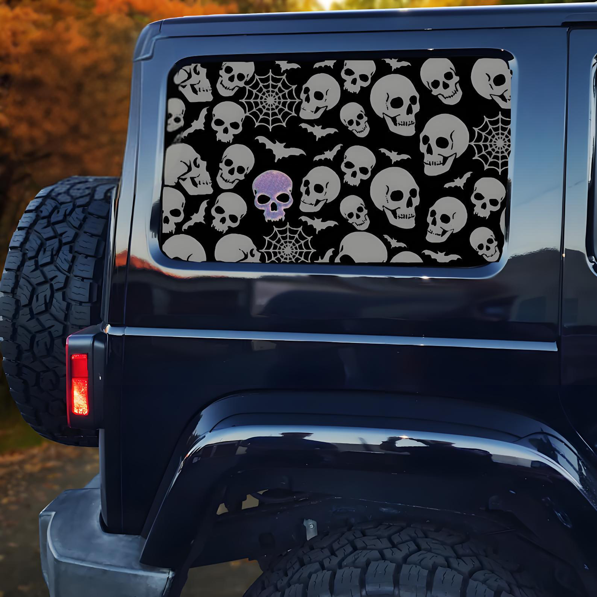 Floral Car Decal