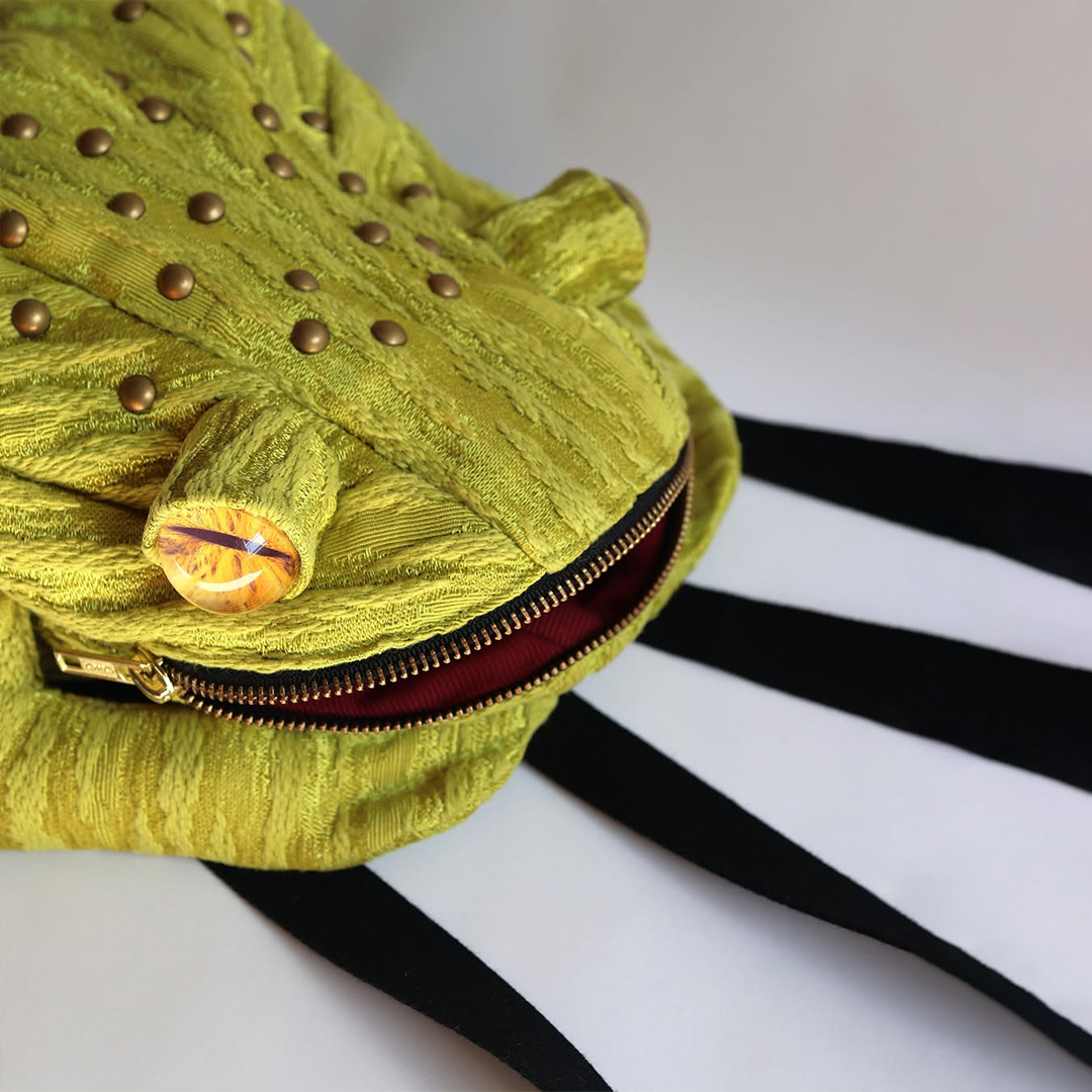 Handmade Toad Backpack