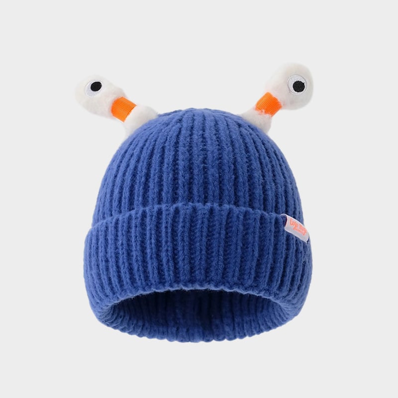 HOT SALE - 49% OFFWinter Parent-Child Cute Glowing Little Monster Knit Hat