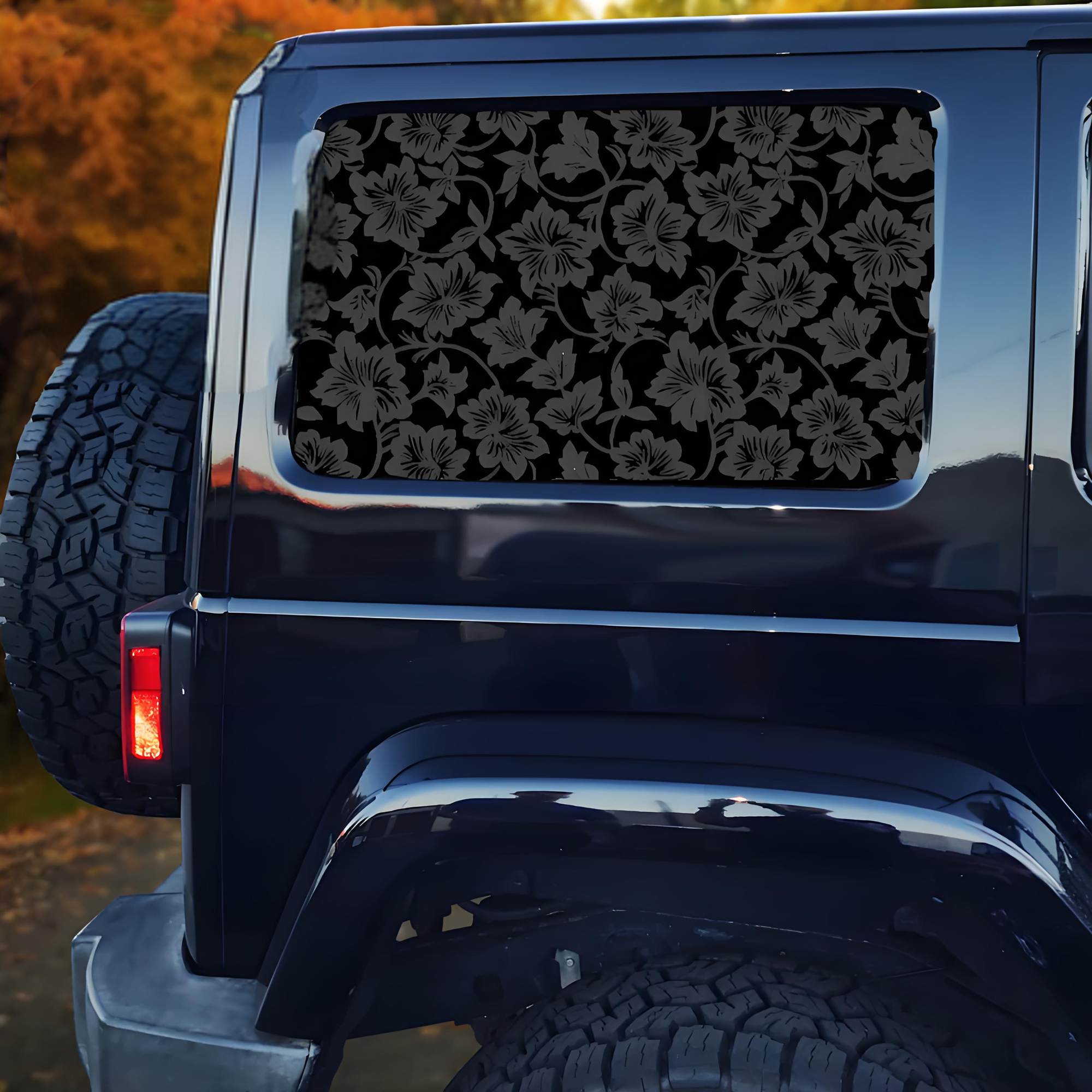 Floral Car Decal