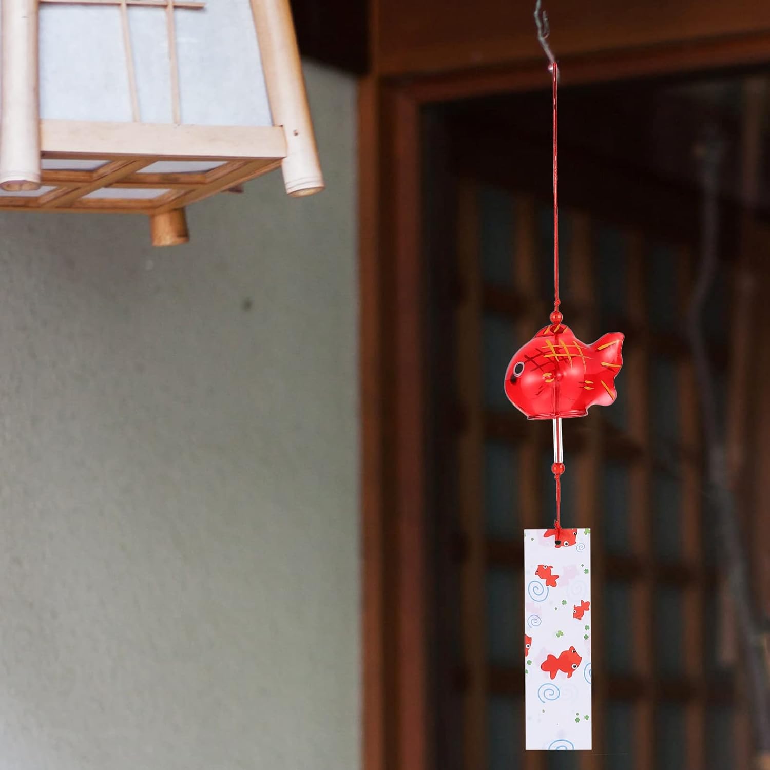 Japanese style goldfish wind chime