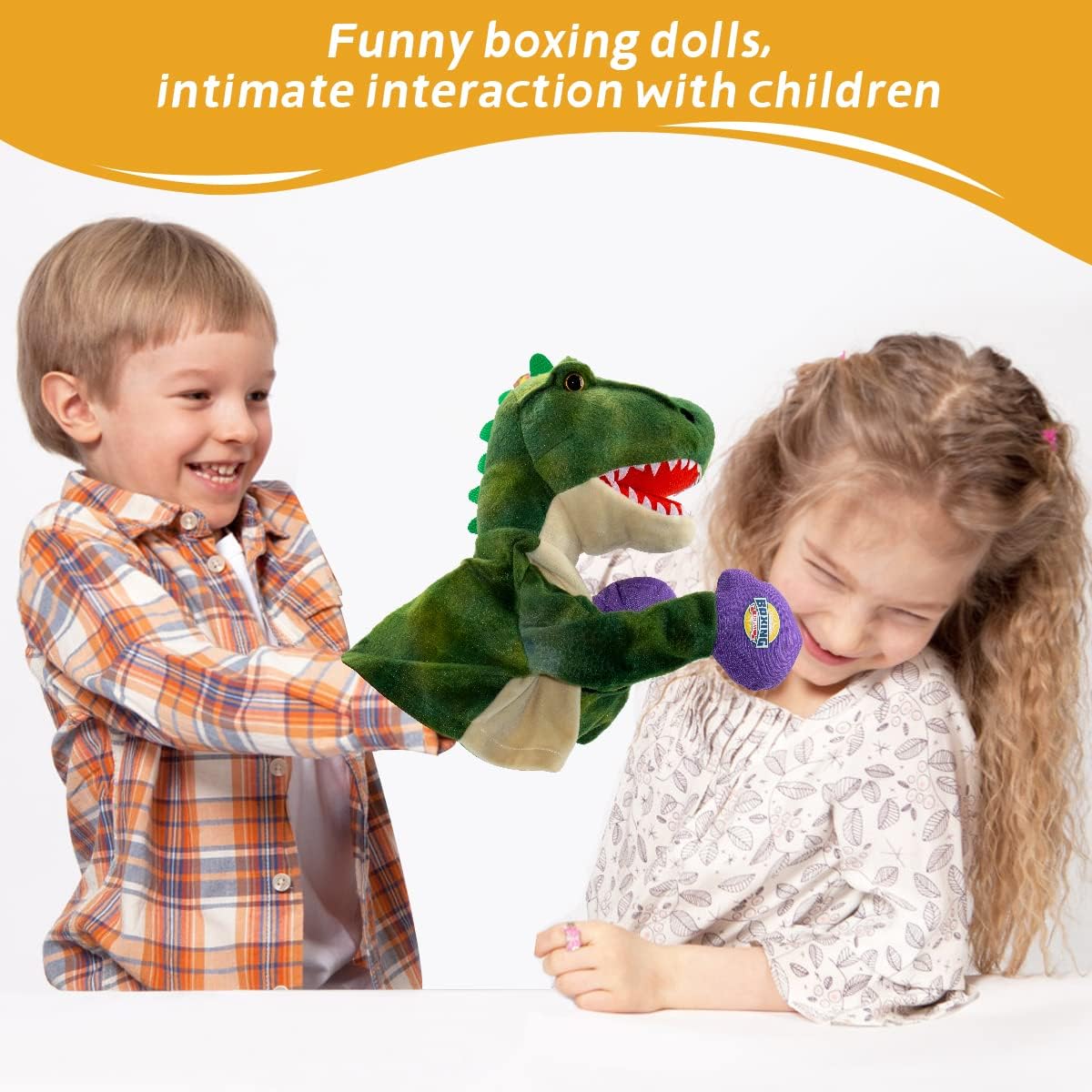 Boxing Dinosaur Hand Puppet
