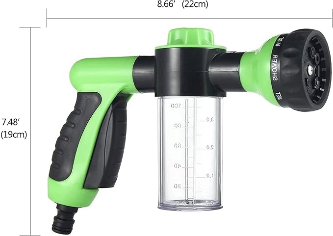 Multi-mode foam water gun