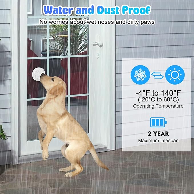 Wireless Smart Dog Doorbell