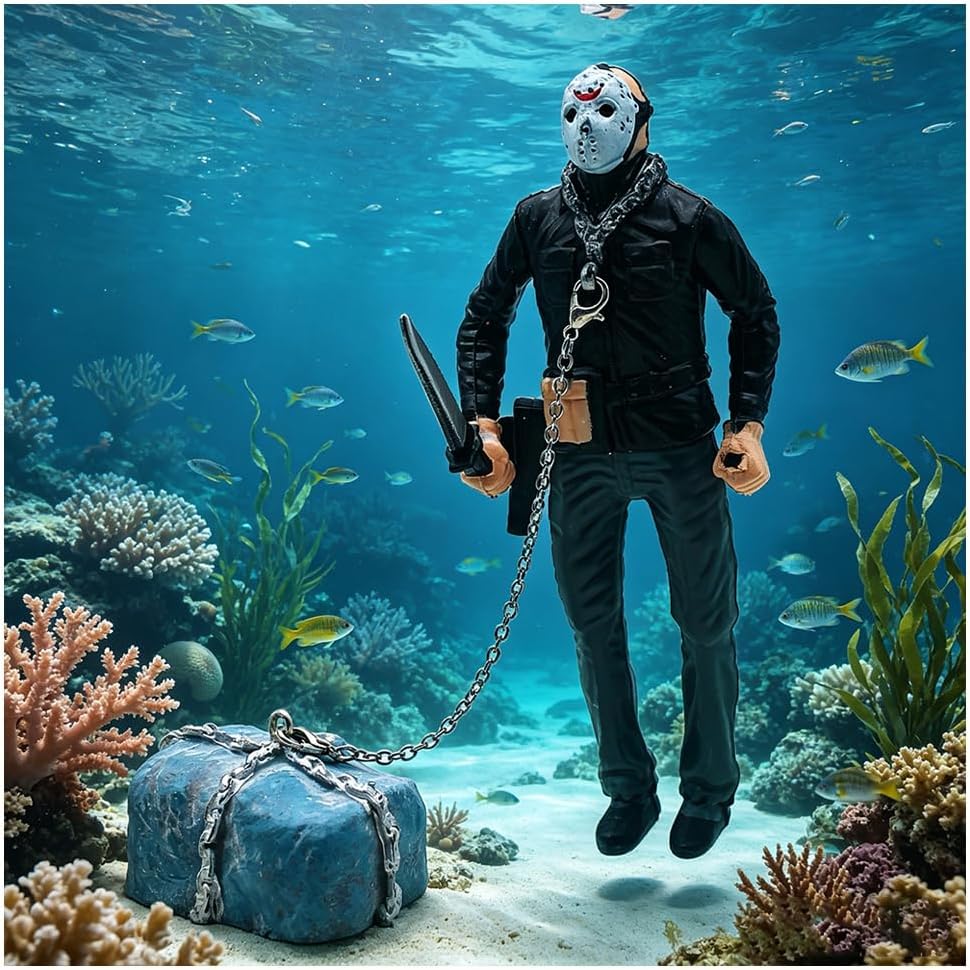 Horror Figure Floating Halloween Fish Tank Decoration