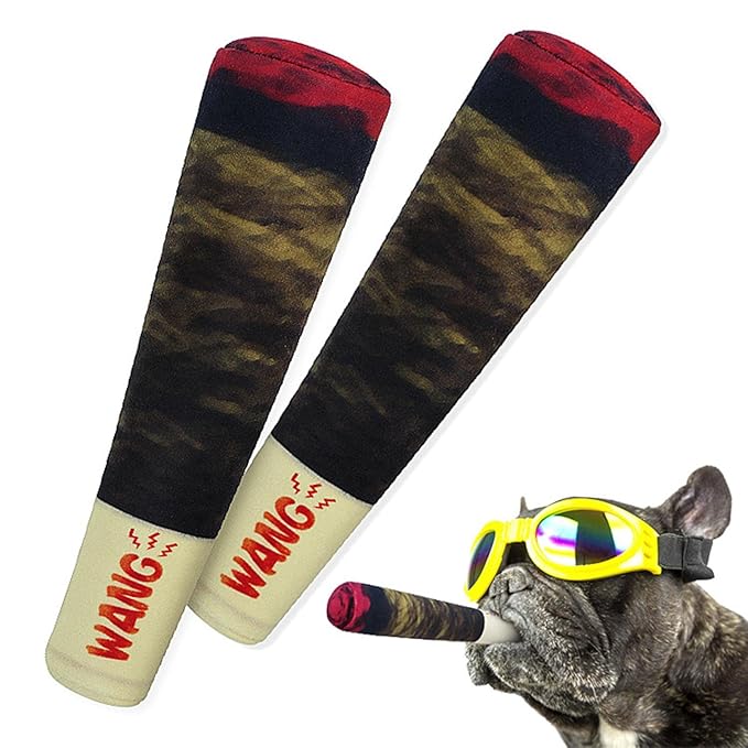 Cigars Dog Toy Dog