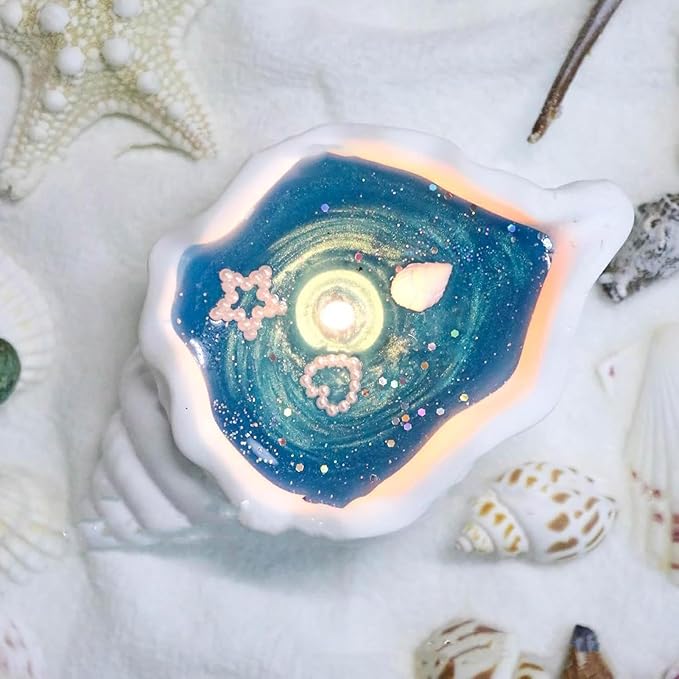 Conch scented candle