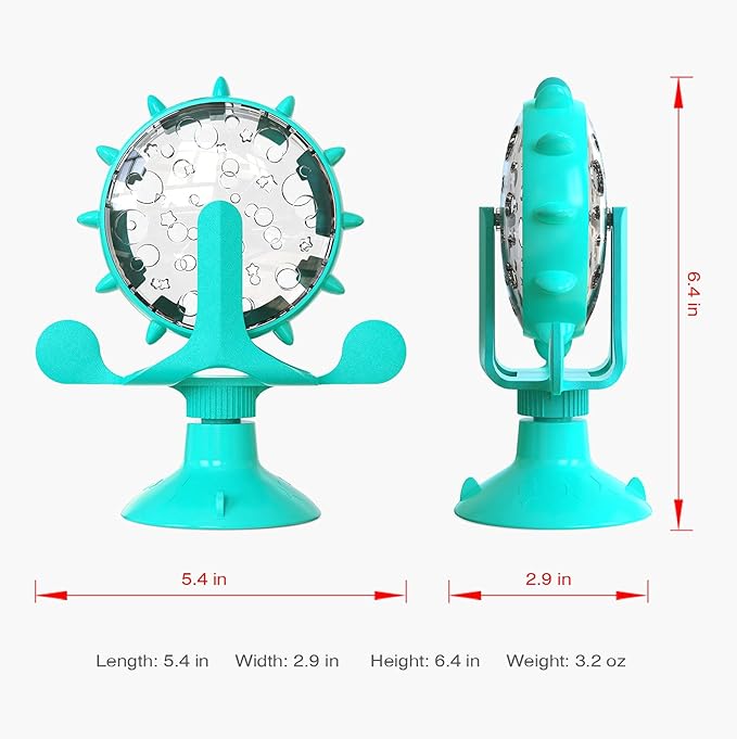 Spinner Wheel Food Leak Pet Toy