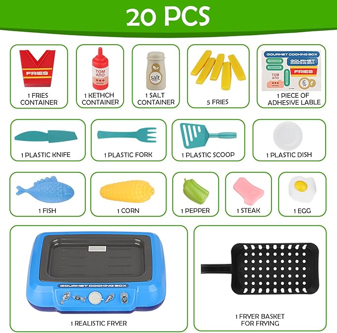 Kids Kitchen Accessories Set