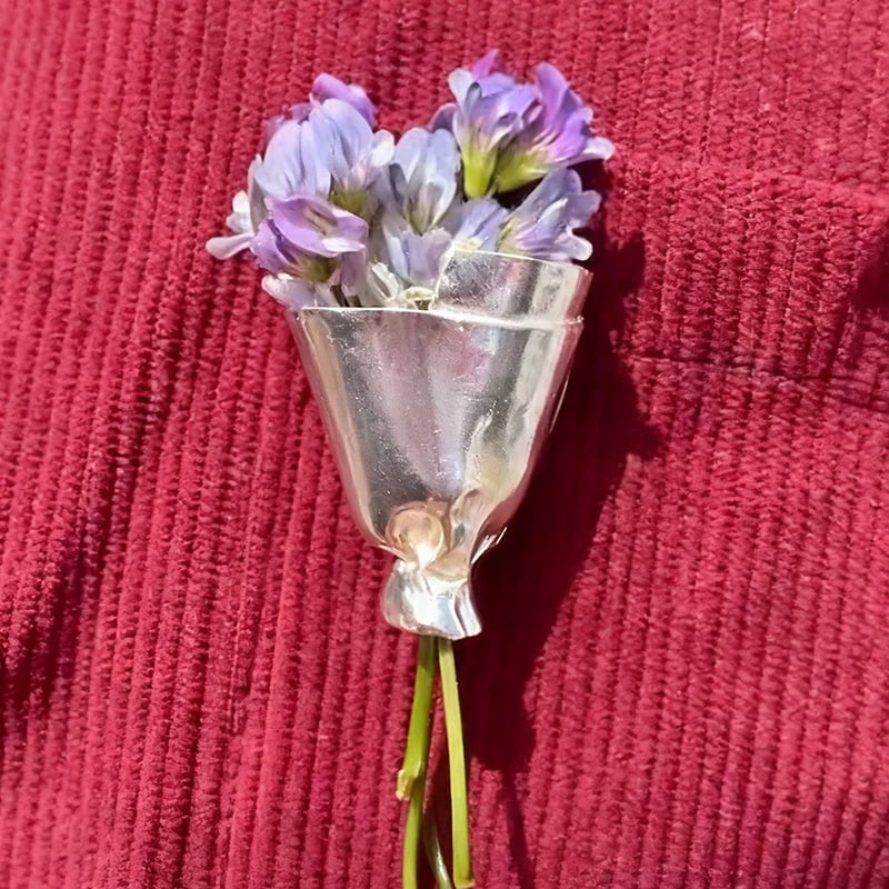 💐Wearable Flower Bouquet Clip & Necklace