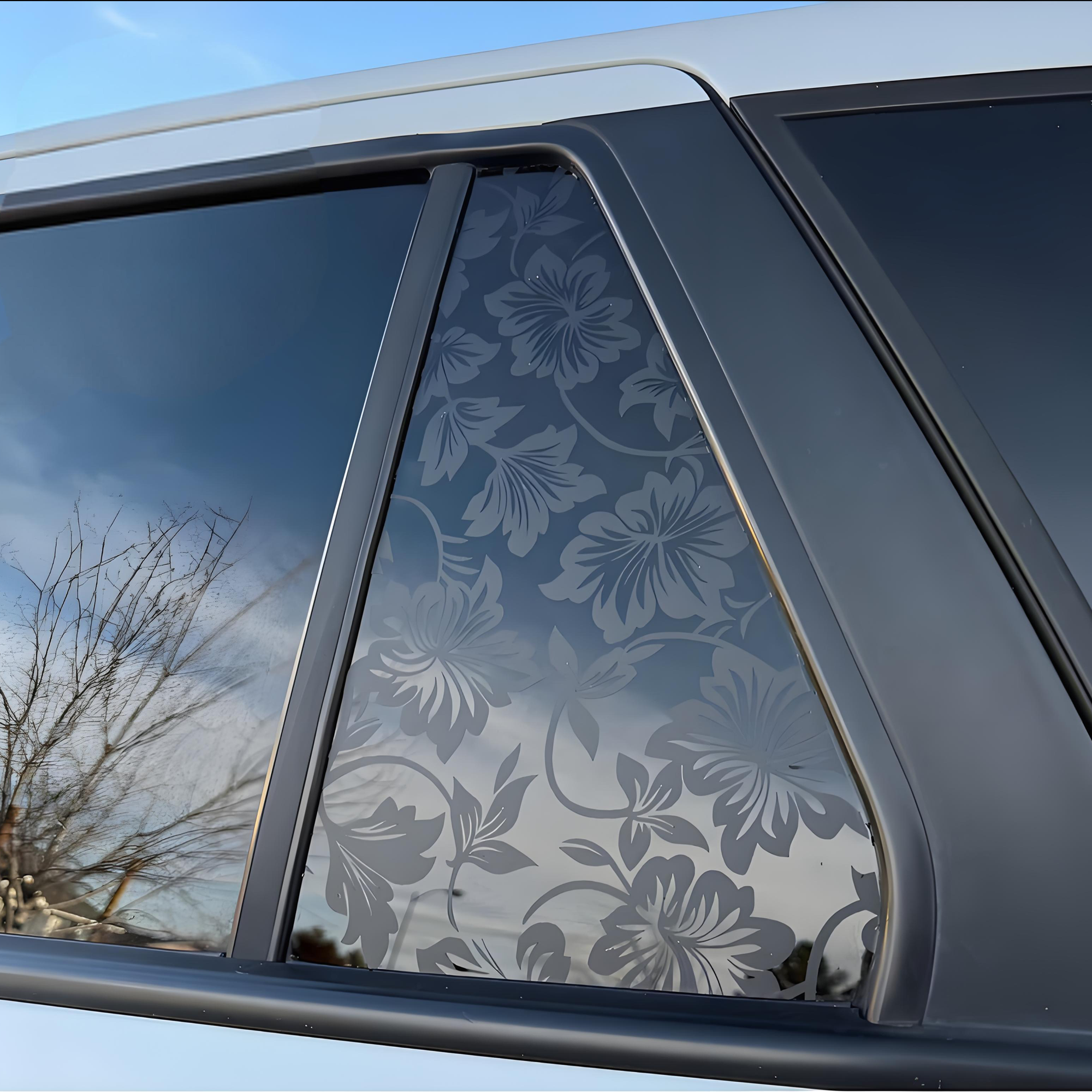 Floral Car Decal