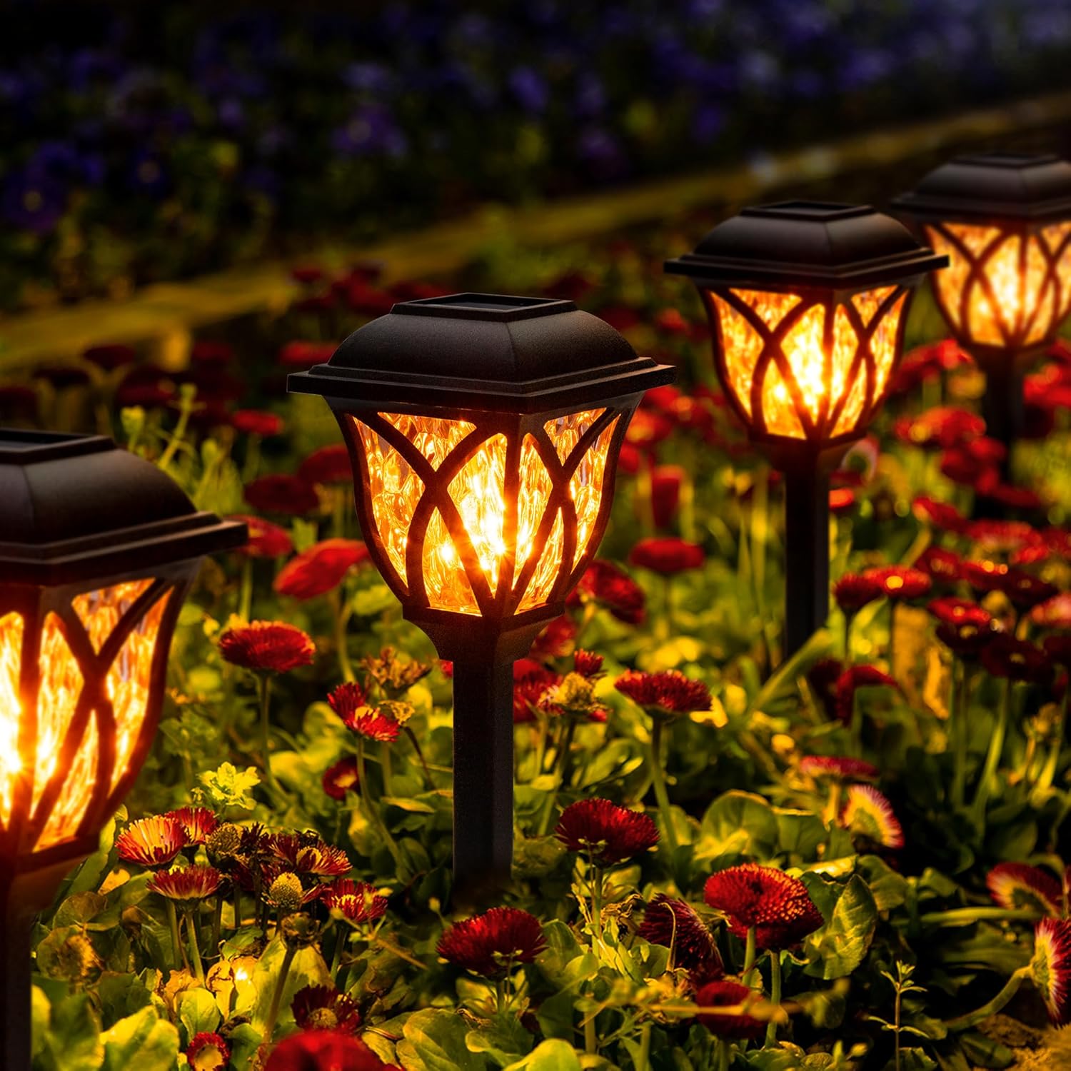 Outdoor Waterproof Solar Lights(4-Packs)