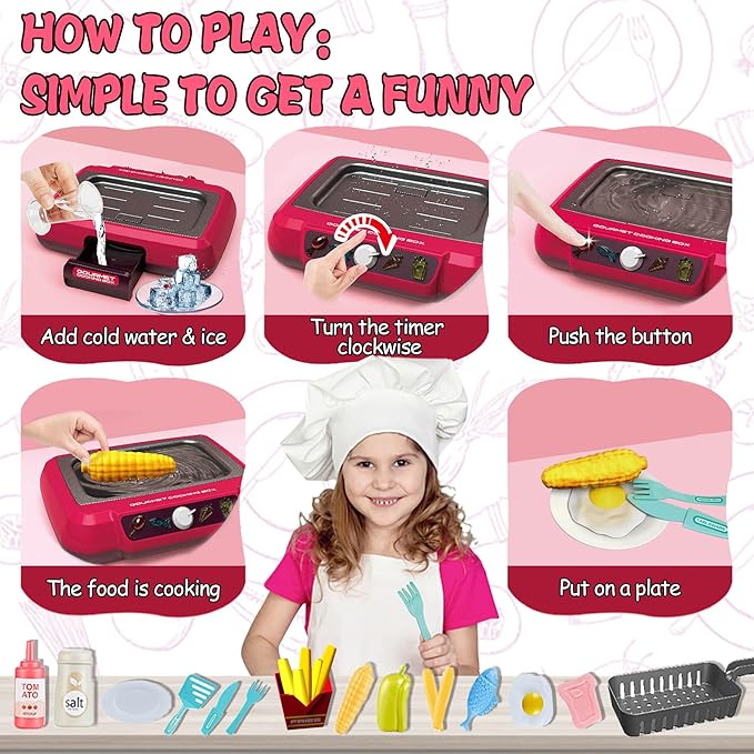 Kids Kitchen Accessories Set