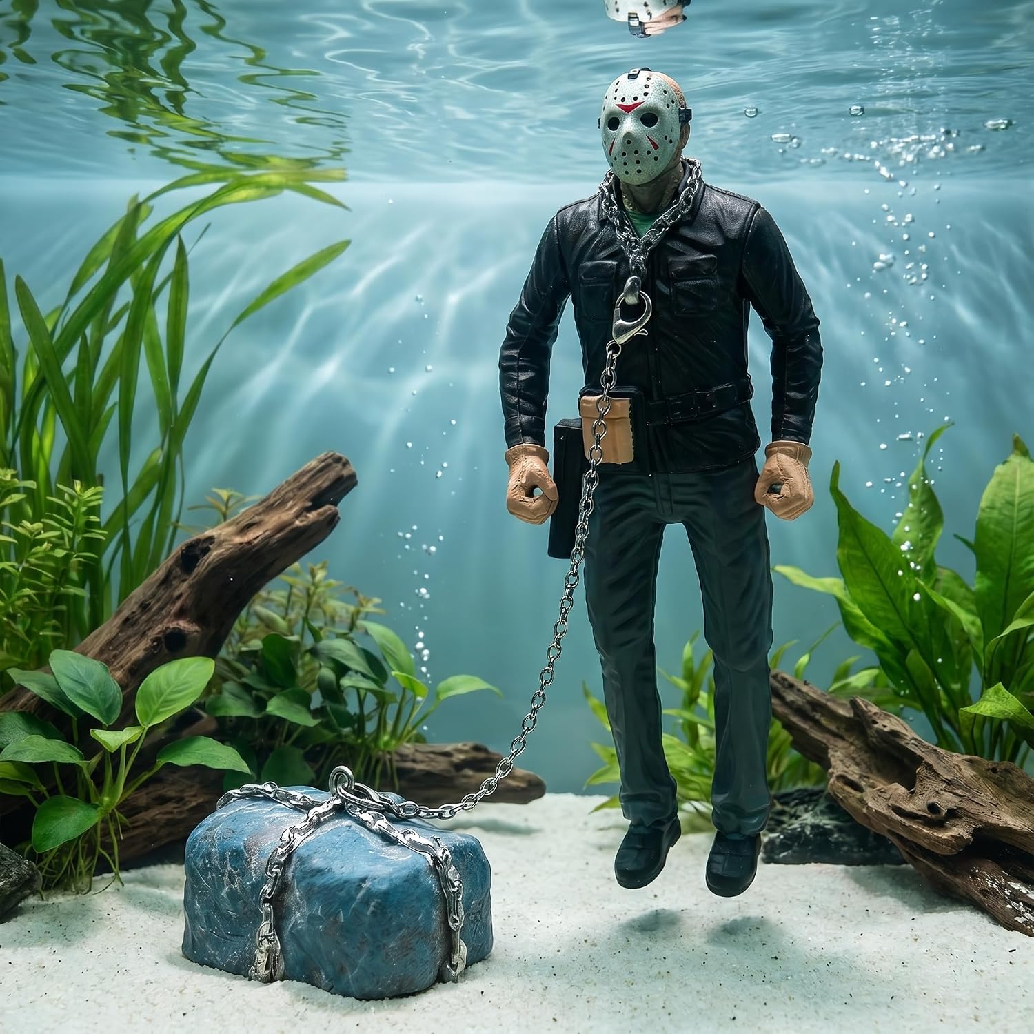 Horror Figure Floating Halloween Fish Tank Decoration