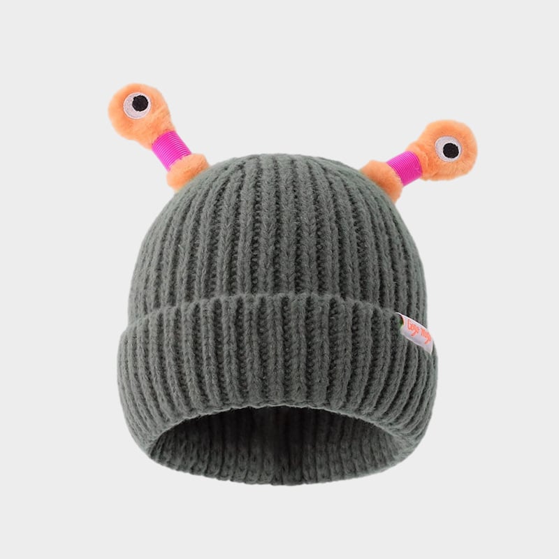 HOT SALE - 49% OFFWinter Parent-Child Cute Glowing Little Monster Knit Hat