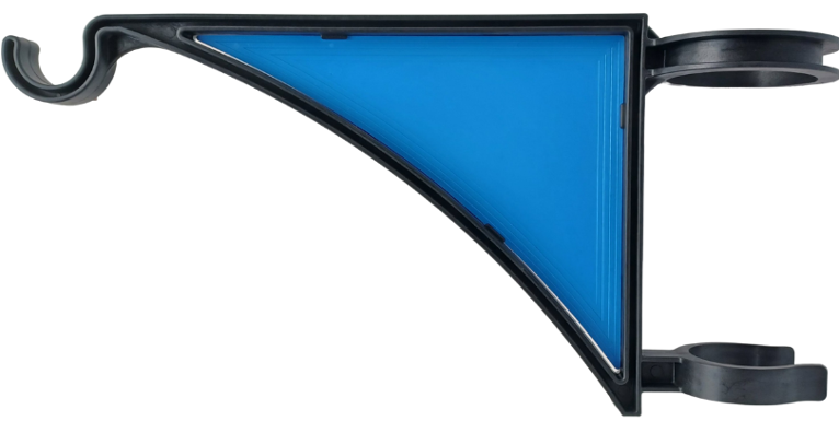 Domiple Hangs EZ Fence Post Hanger - Solid Insert