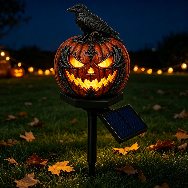 Halloween Solar Pumpkin Garden Light