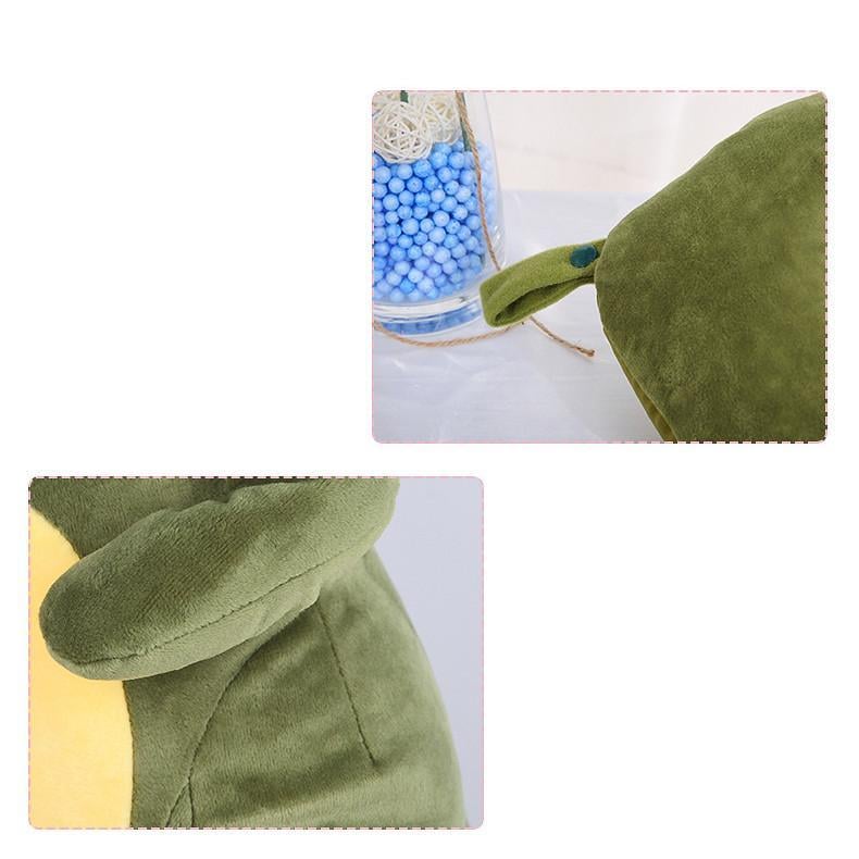 2 in 1 Transforming Dinosaur U Shape Pillow Plush Toy Lightweight Travel Neck Pillow