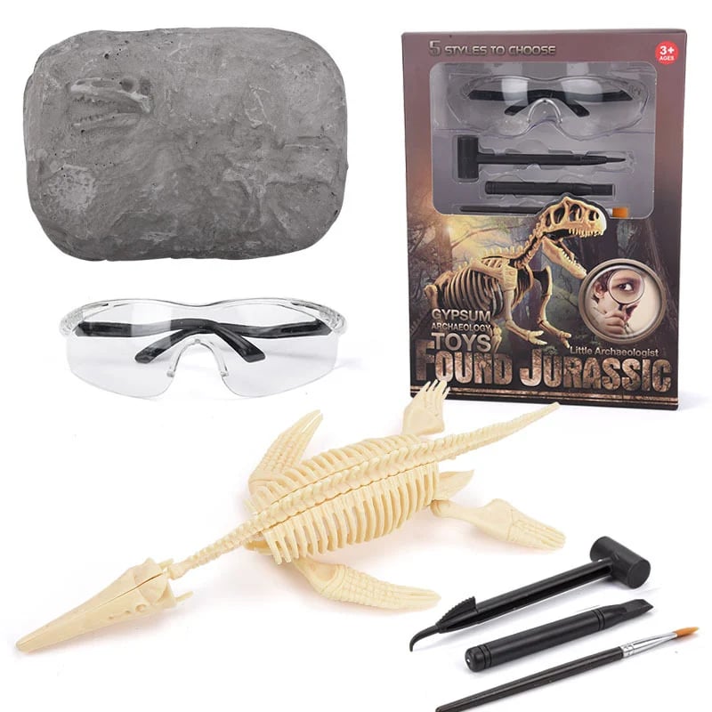 ( Hot Sale- 49% OFF) Dinosaur Fossil Digging Kit--Buy 2 Free Shipping