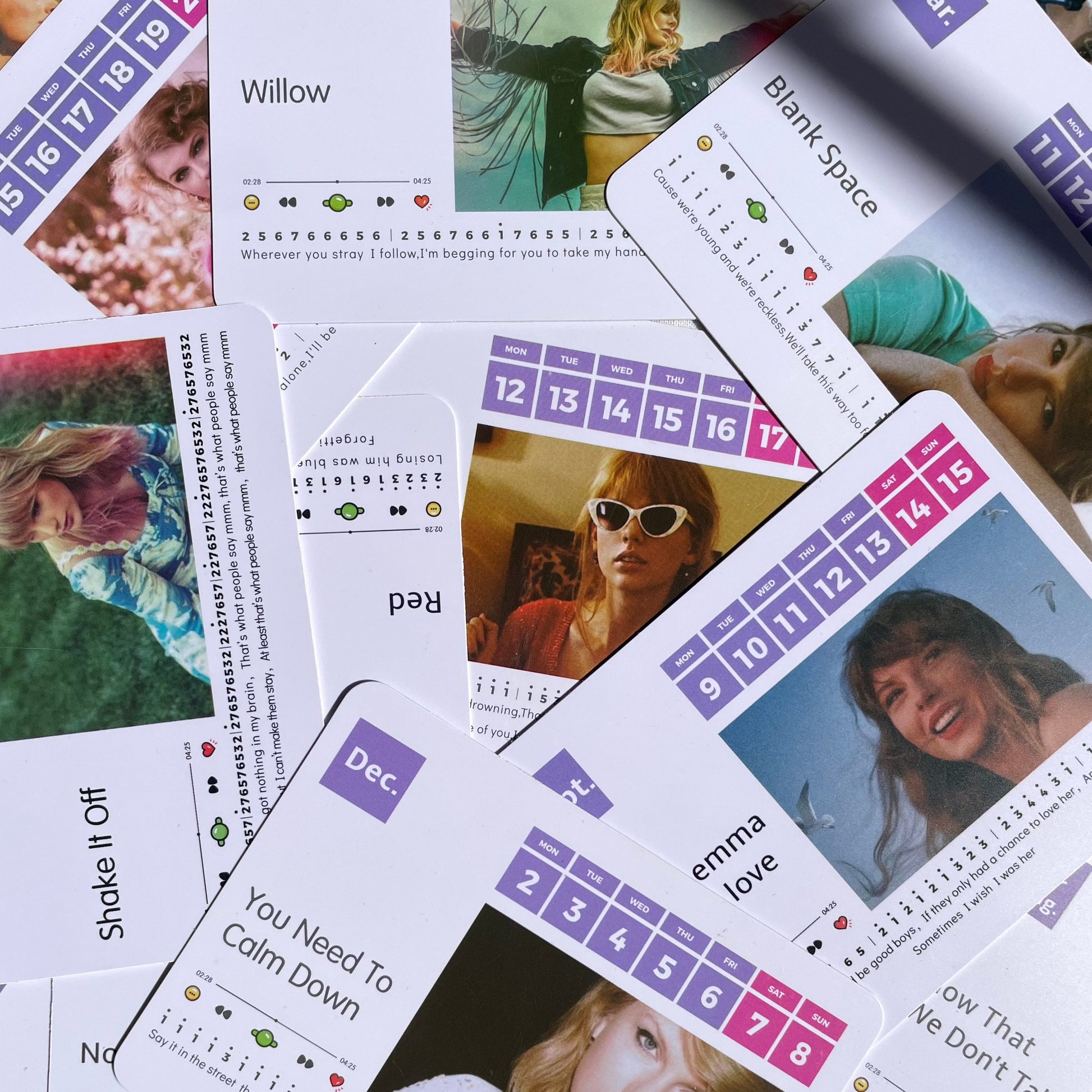 Domiple Piano Calendar