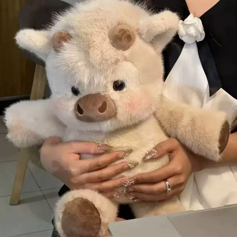 🔥Last Day 50% OFF🔥Cute Running Highland Cow Plush Toy