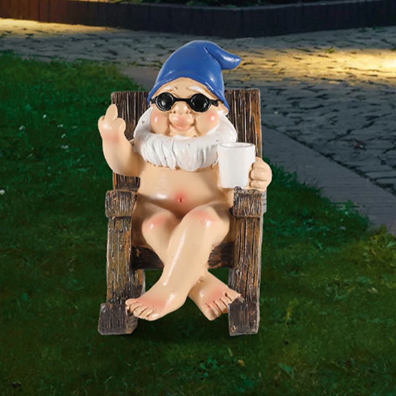 😍Funny Garden Statue Gnome Ornament