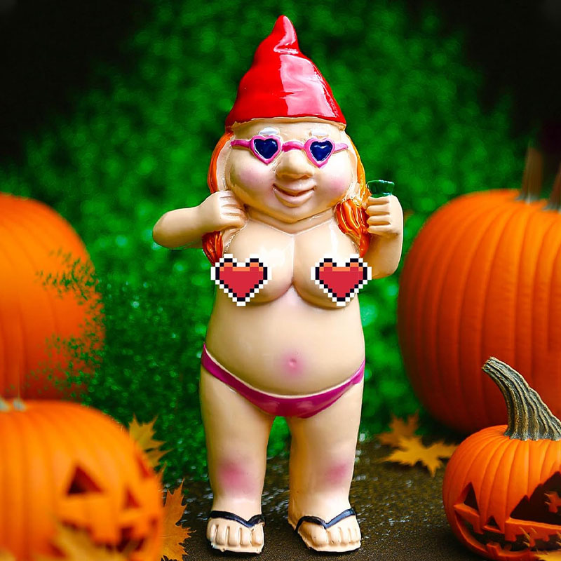 😍Funny Garden Statue Gnome Ornament