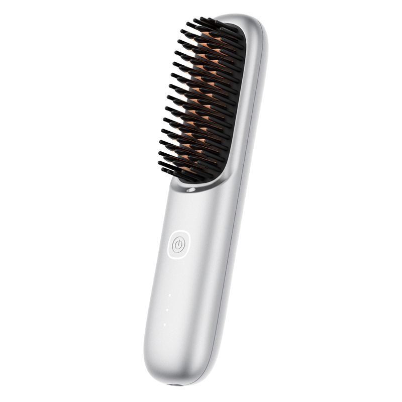 Negative Ion Wireless Charging Portable Hair Straightener That Won't Damage Hair (Curls And Straighteners)