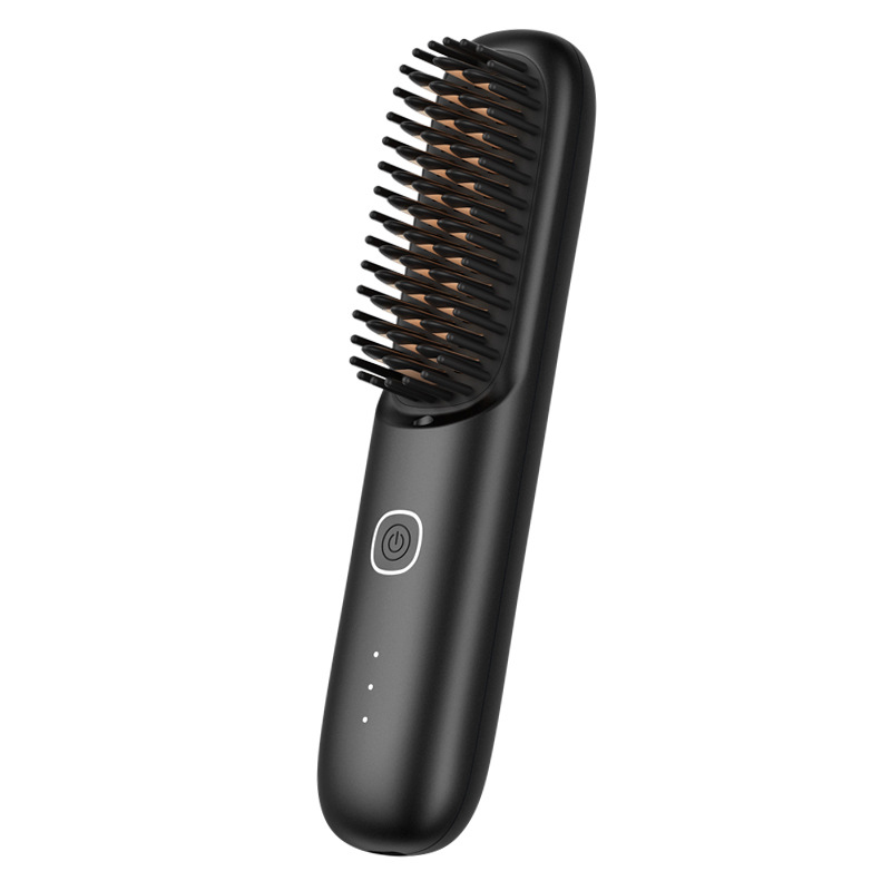 Negative Ion Wireless Charging Portable Hair Straightener That Won't Damage Hair (Curls And Straighteners)