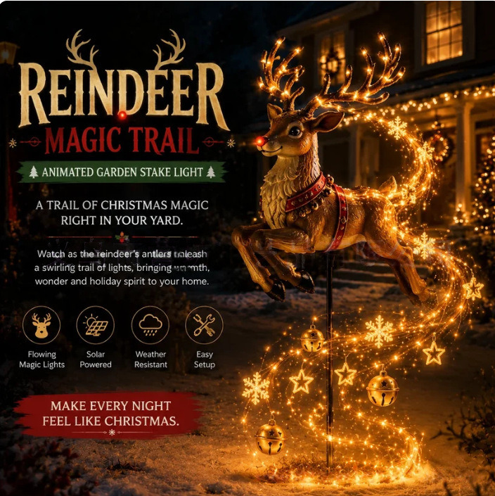 DOMIPLE | 🎅 Christmas Early Discount 49% Off 🎁 Magic Pour – Flowing LED Christmas Garden Light