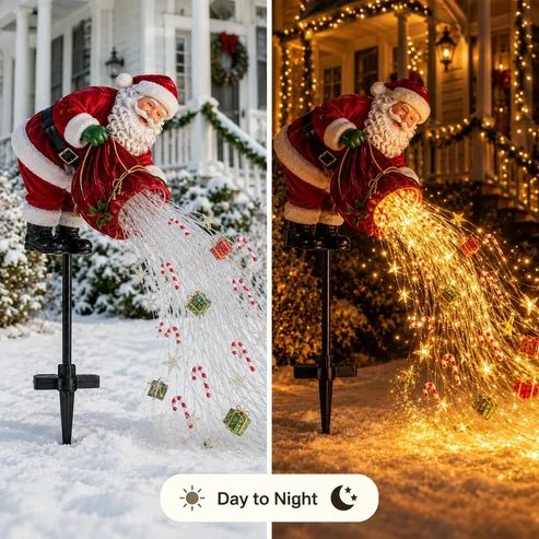 DOMIPLE | 🎅 Christmas Early Discount 49% Off 🎁 Magic Pour – Flowing LED Christmas Garden Light