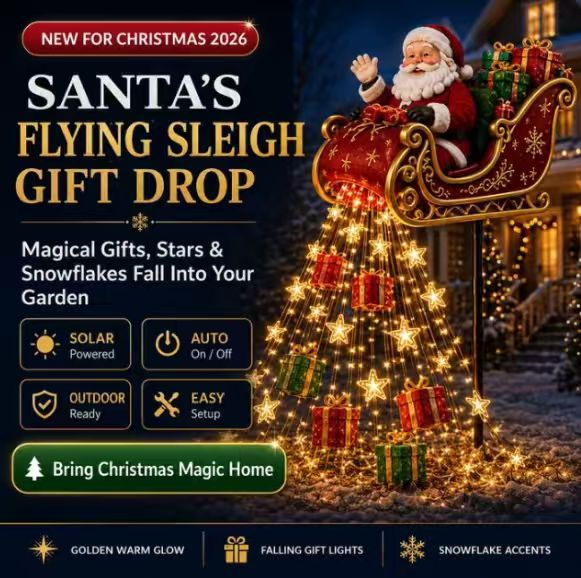 DOMIPLE | 🎅 Christmas Early Discount 49% Off 🎁 Magic Pour – Flowing LED Christmas Garden Light