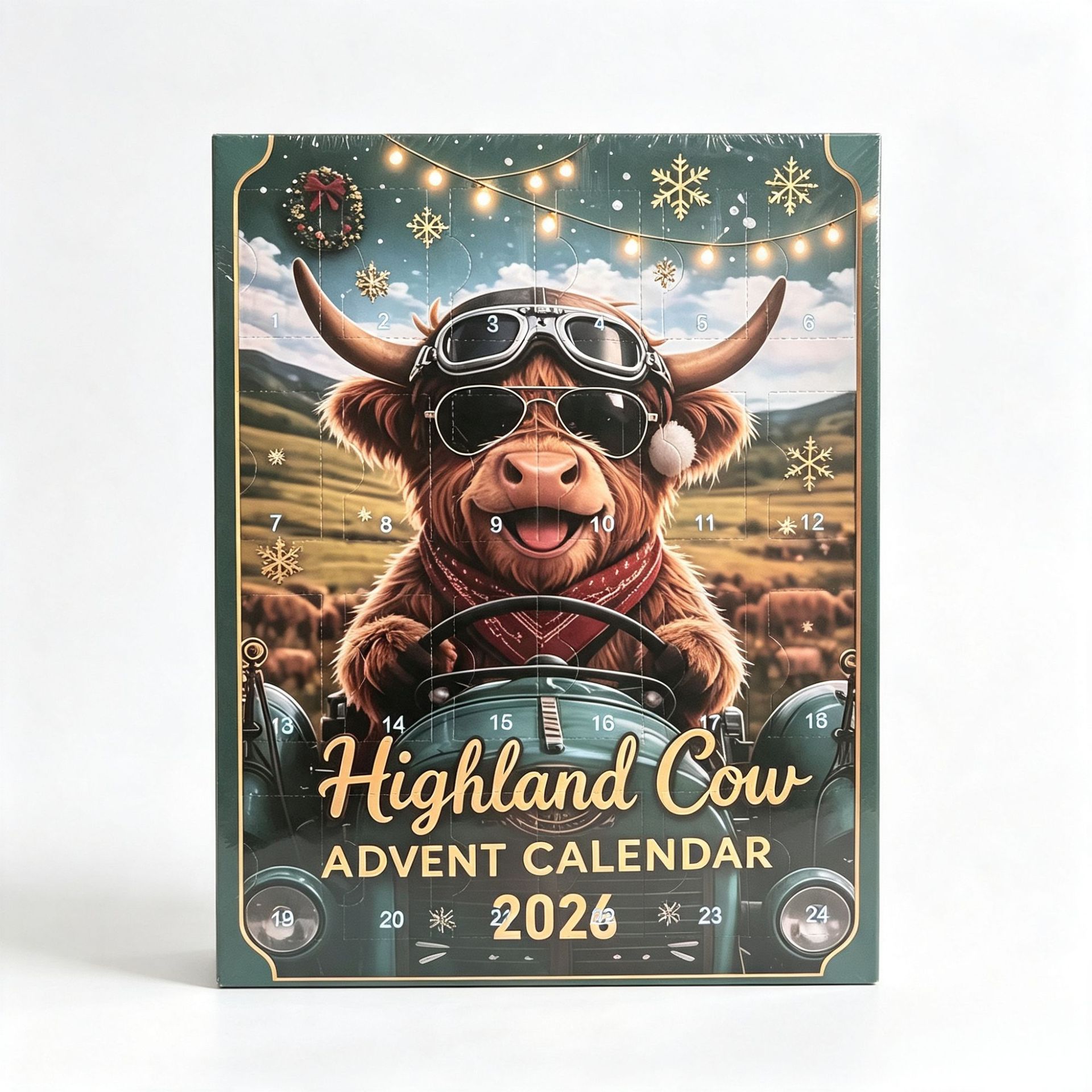 DOMIPLE | 🖤 Early Black Friday Deals 49% Off 🐂🎁 2026 Highland Cow Advent Calendar