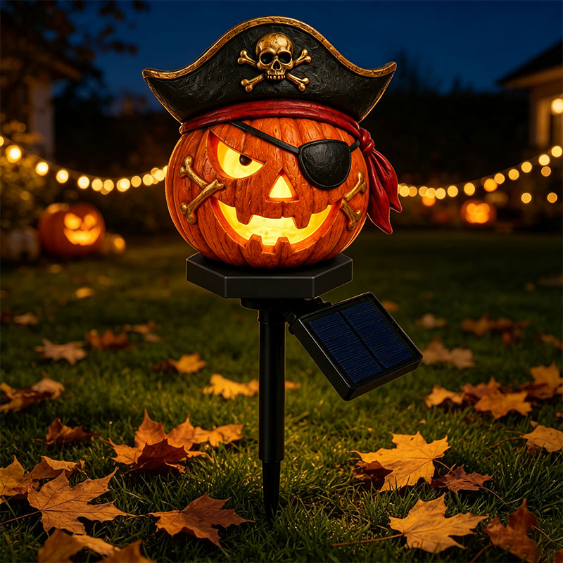 Halloween Solar Pumpkin Garden Light