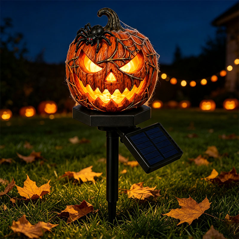 Halloween Solar Pumpkin Garden Light