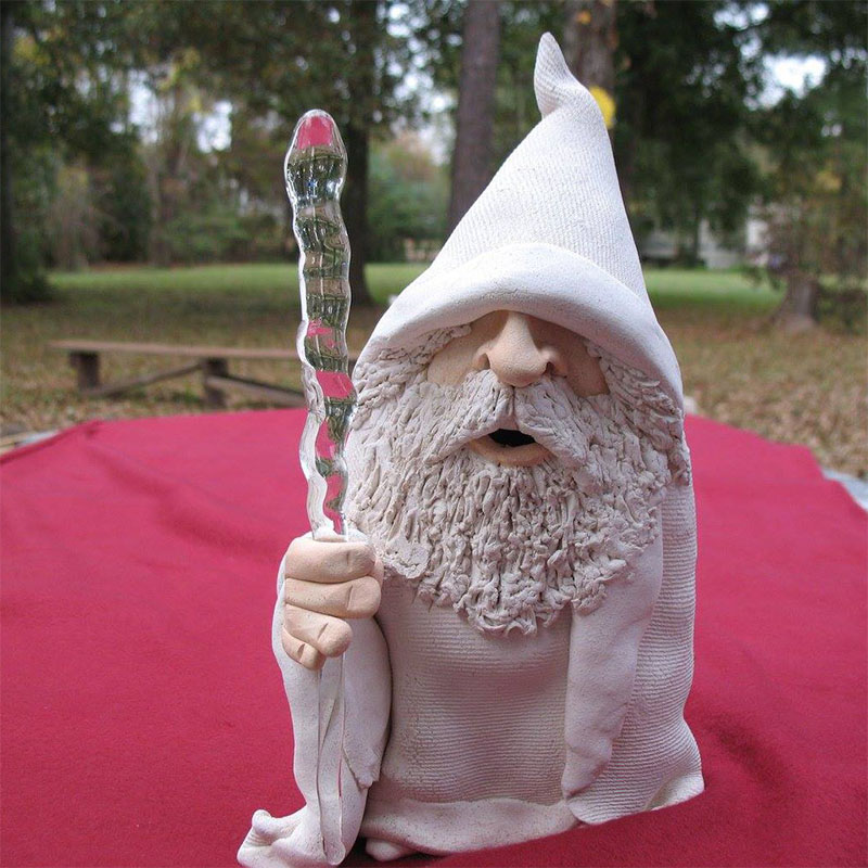 Funny Wizard Garden Statue Gnome