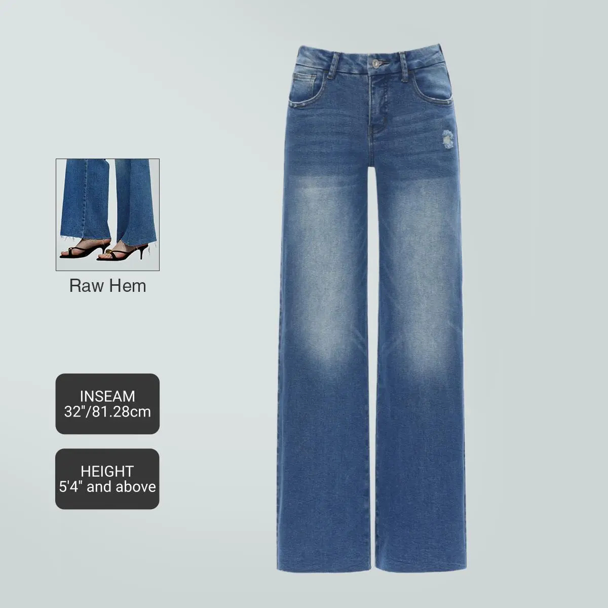 🔥ONLY 50 LEFT🔥Mid-Low Rise Baggy Jeans for Women (2026)