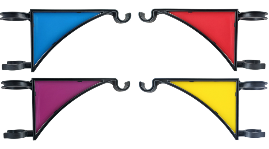 Domiple Hangs EZ Fence Post Hanger - Solid Insert