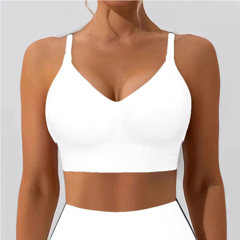 Womens Solid Color Wireless Backless Bra(3 Packs)