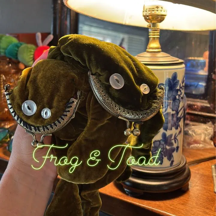 🐸👛Velvet, Frog Coin Purse