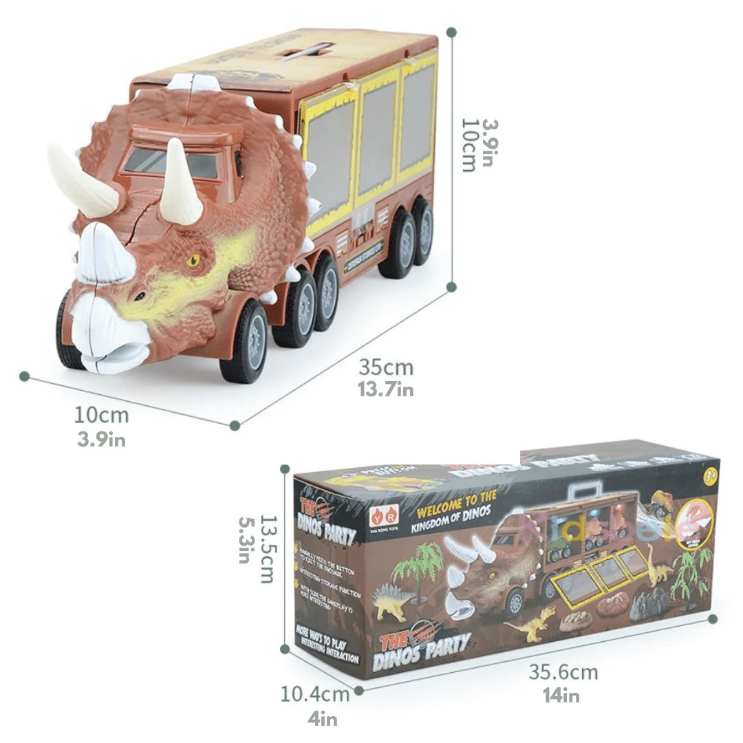 Big pre-Christmas sale! Dinosaur Musical Transporter（Buy 1 and get a 12-piece dinosaur kit）