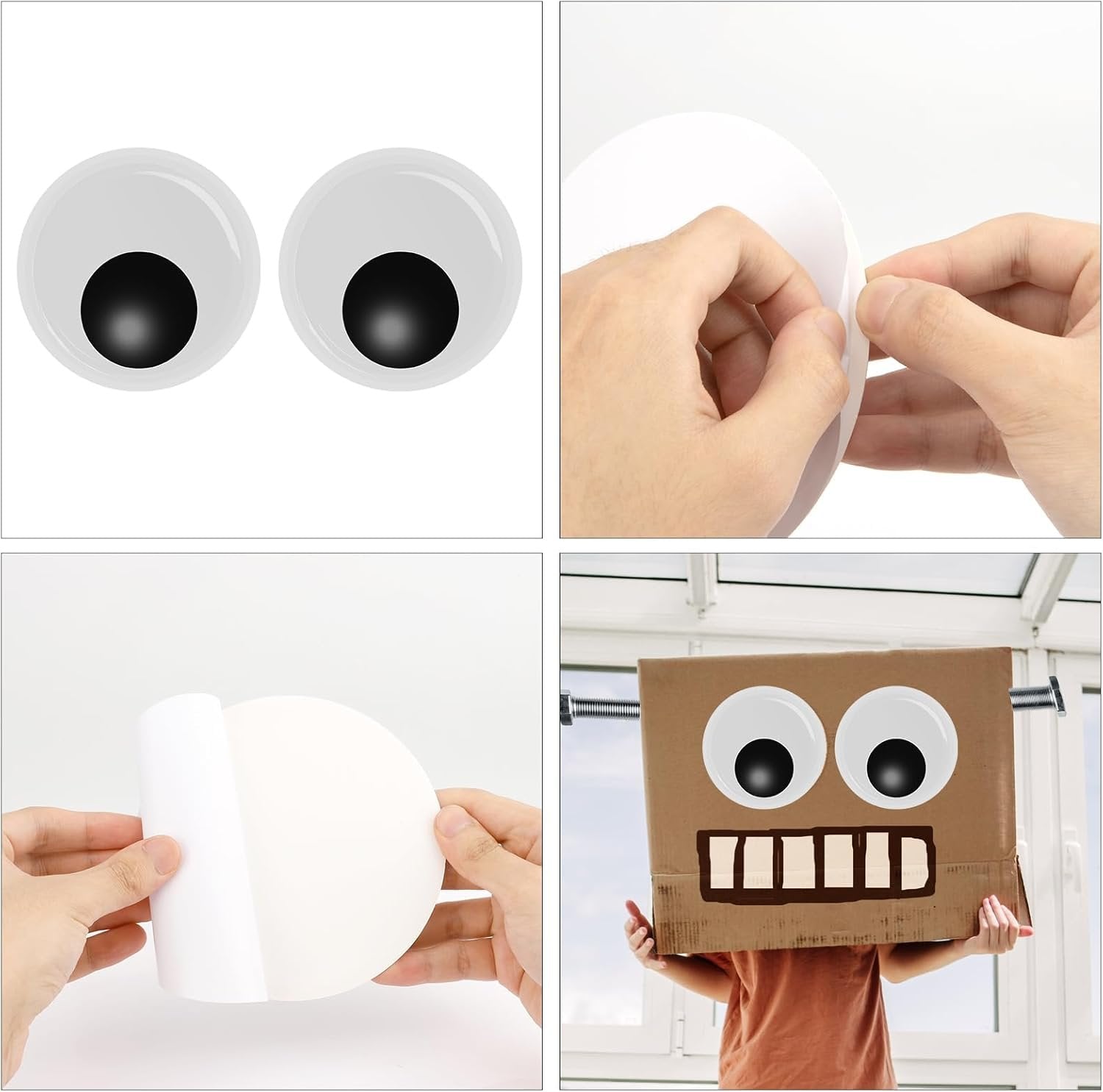 🔥Giant Wiggle Googly Eyes with Self Adhesive