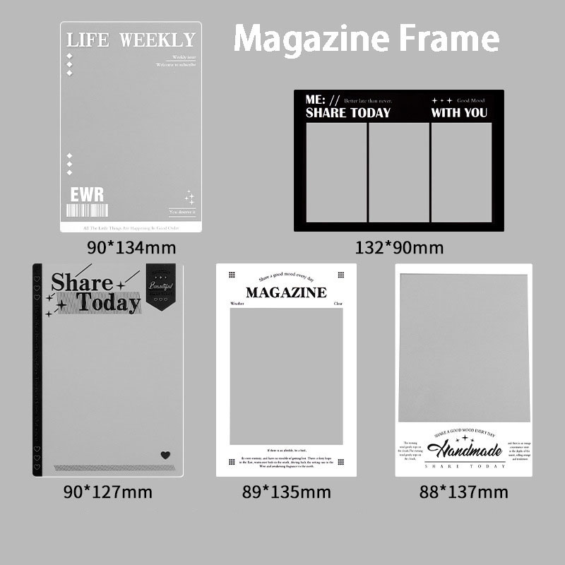 Dried Flowers Storage Stickers 