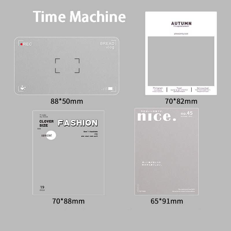 Dried Flowers Storage Stickers 