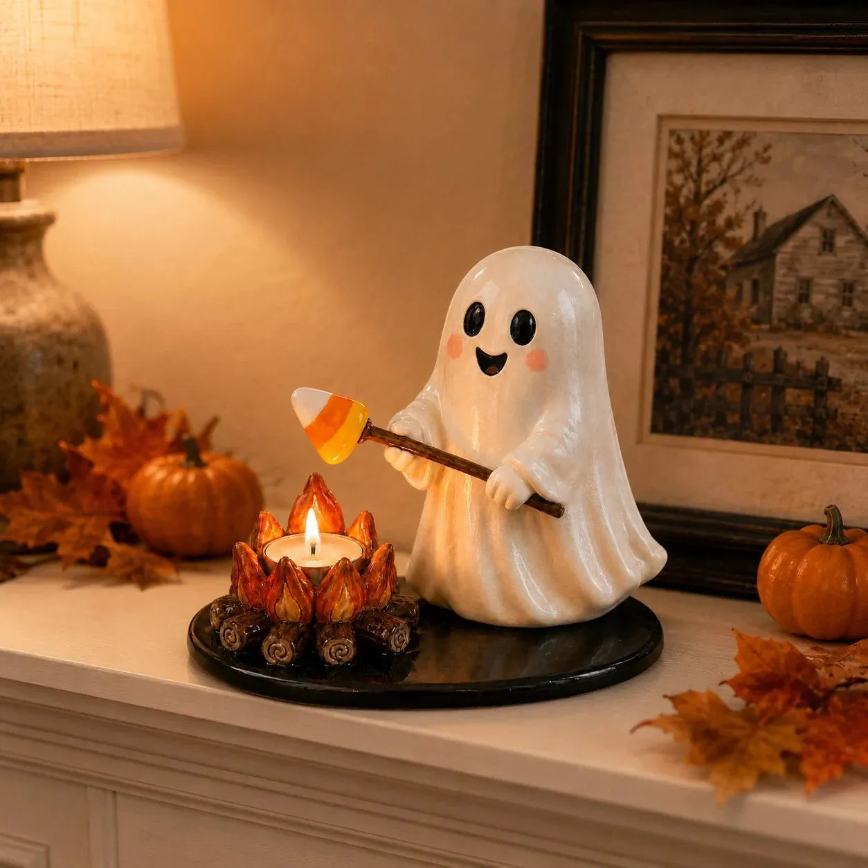 🔥LAST DAY 49% OFF💥Halloween Campfire Tealight Holder