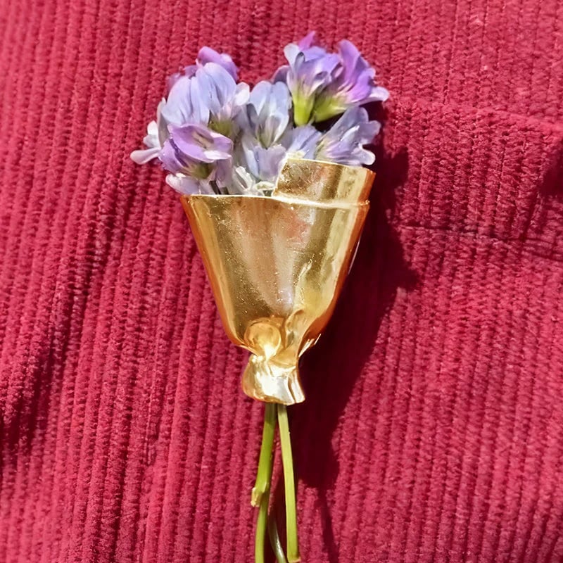 💐Wearable Flower Bouquet Clip & Necklace