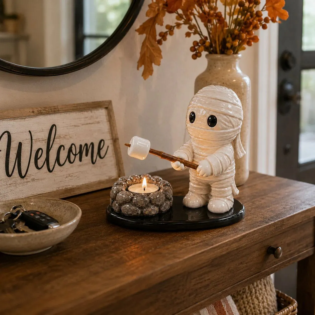 🔥LAST DAY 49% OFF💥Halloween Campfire Tealight Holder